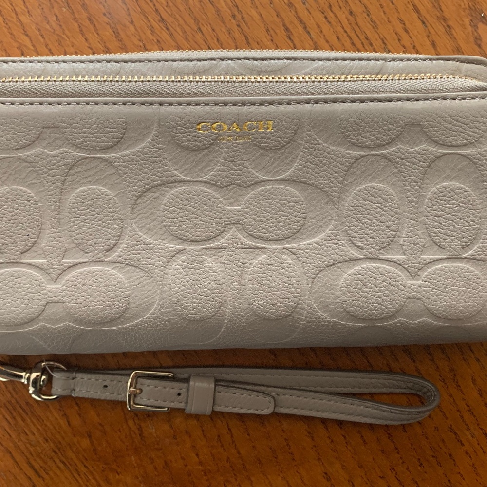 Coach wrist wallet